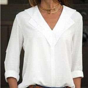 Women V-Neck Solid Color Long SKU175824571929647415