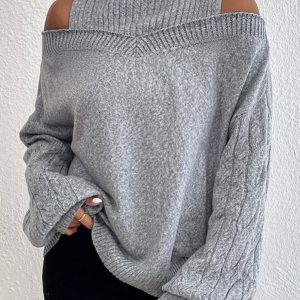 Casual Loose Tunic Sweater SKU175824571997848463