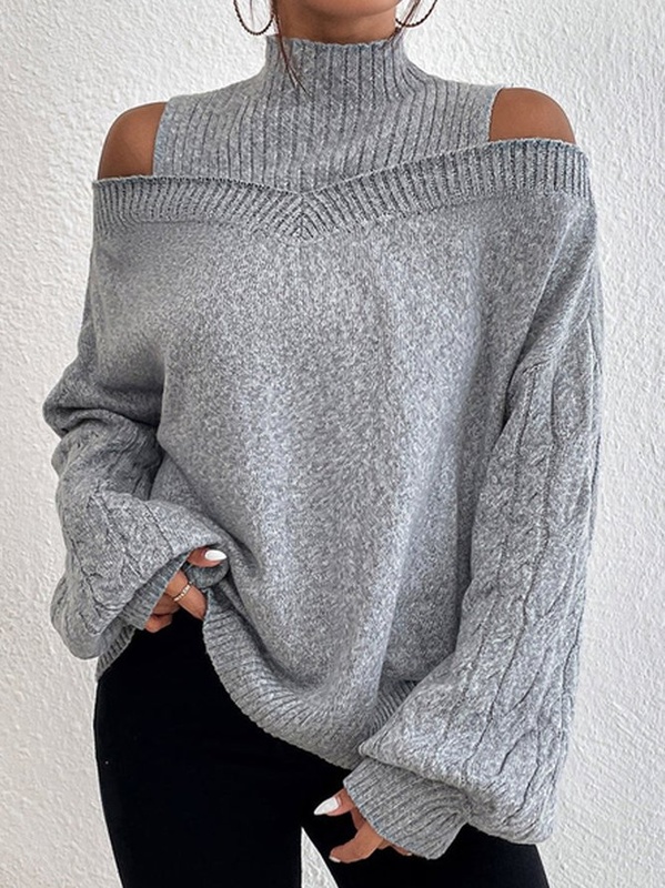 Casual Loose Tunic Sweater SKU175824571997848463
