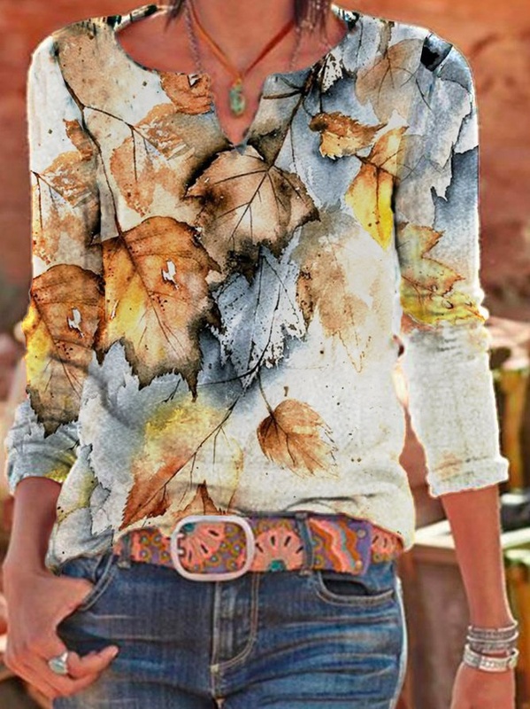 Fit V Neck Cotton-Blend SKU175824571982495308